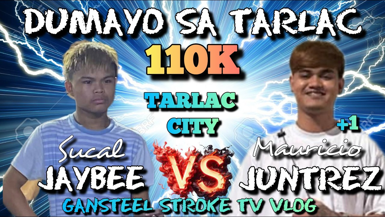 JAYBEE SUCAL VS. JHONTREZ MAURICIO(+1 win) 10 BALLS 110K