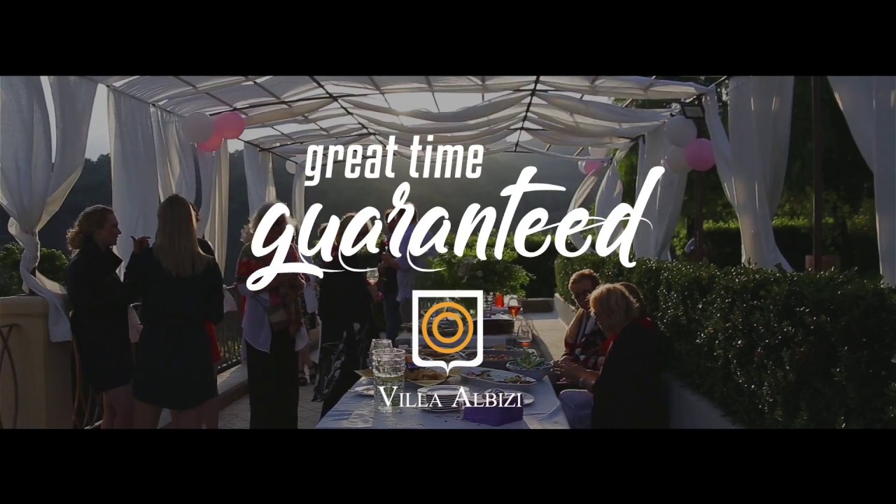 Birthday party in Villa Albizi