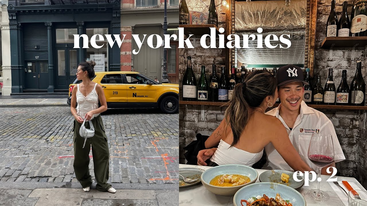 a week in new york: best bagel in nyc 🥯 vintage shopping + exploring the city