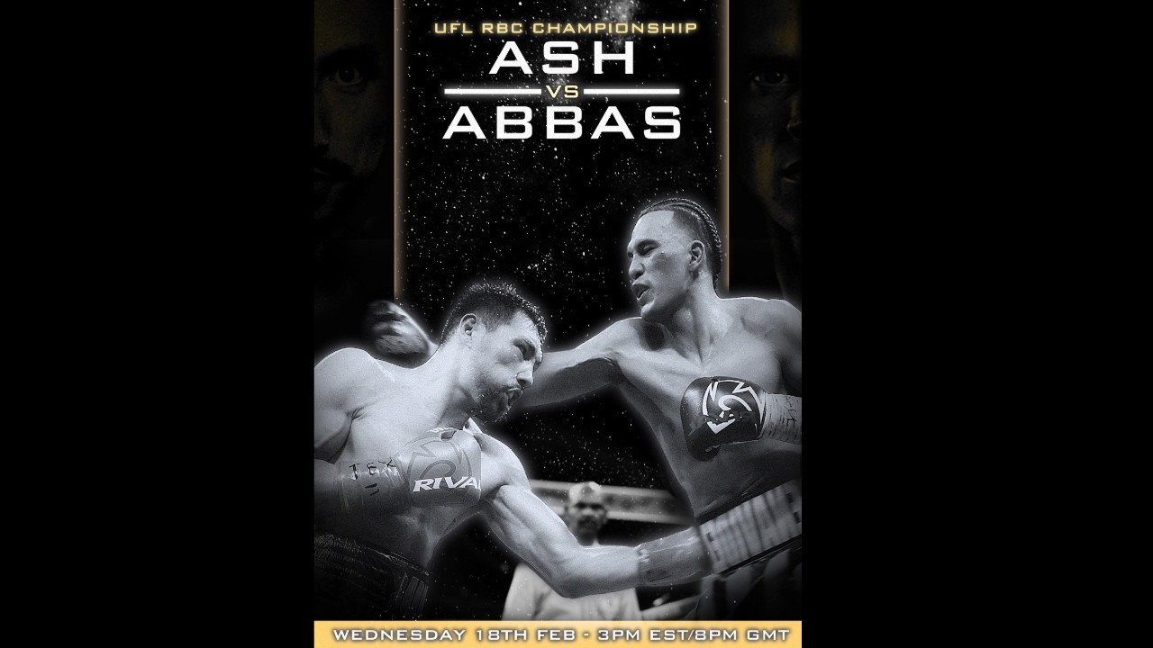 UFL: ASH vs ABBAS RBC TITLE FIGHT! (Undisputed Boxing)
