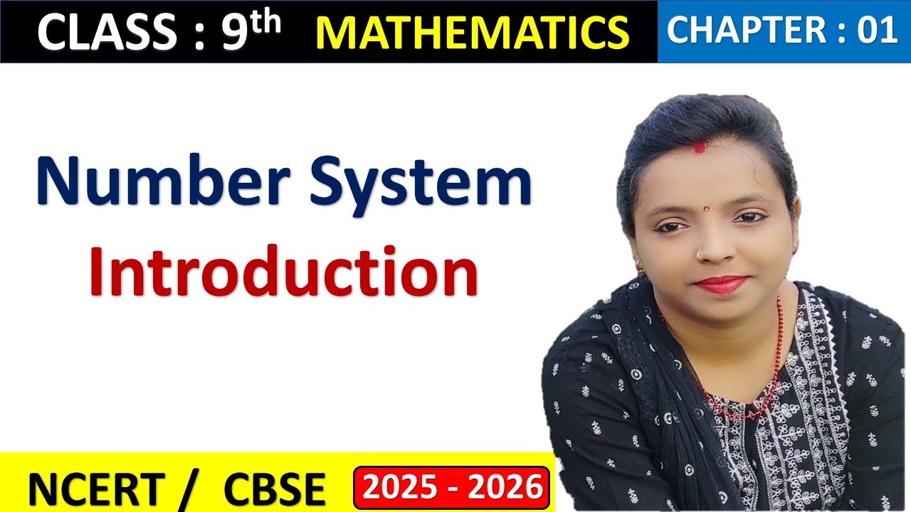 Number Systems - Introduction | Class 9 Maths Chapter 1 | Study Gurukul | #math #class9th #ncert