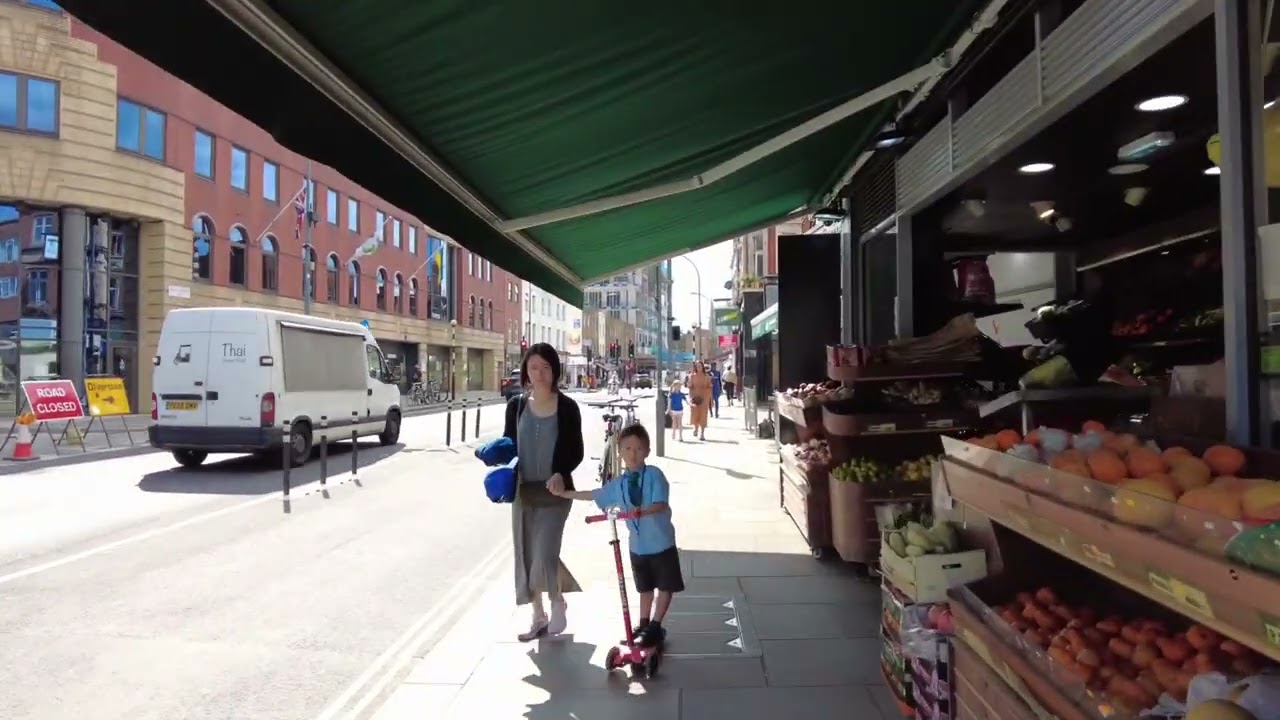 [4K] London walk ** Hammersmith**King Road** June 2022