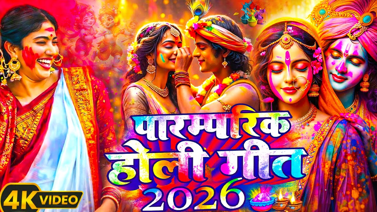 होली के सुपरहिट गाना | Holi Song 2025 | Radha Krishna Holi Bhajan | New Superhit Holi Songs | #Holi