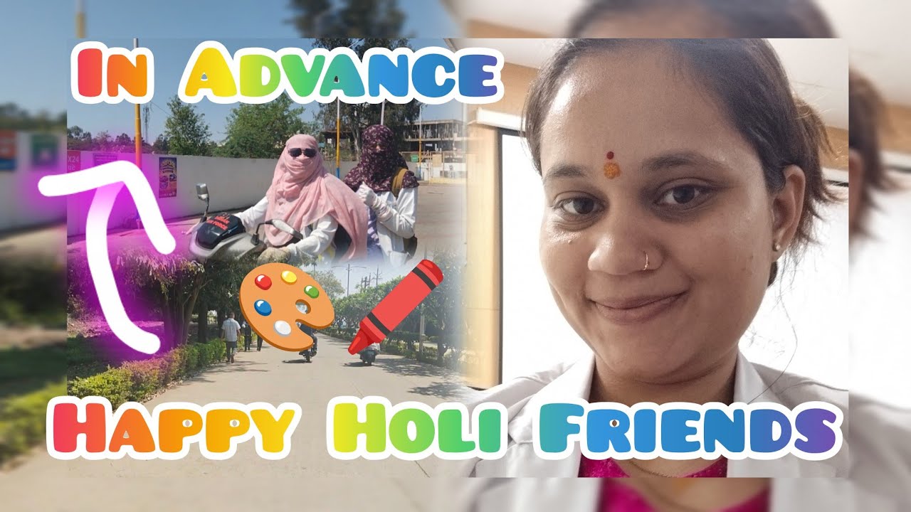 Happy Holi Friends In advance 🎨😀 #explore #dailyvlog #daily #viralvideo @Nehawamanker 