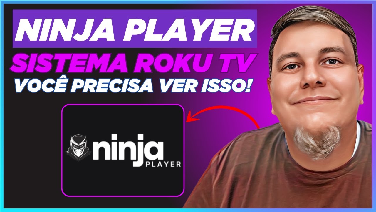 🔥 NINJA PLAYER: O Melhor App de IPTV para ROKU TV & ROKU Express (2025)
