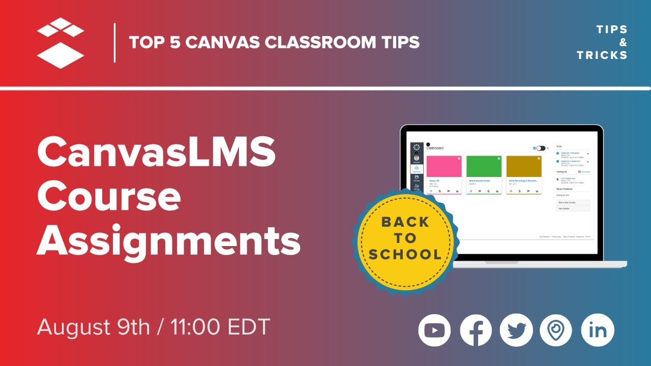 CanvasLMS Course Assignments