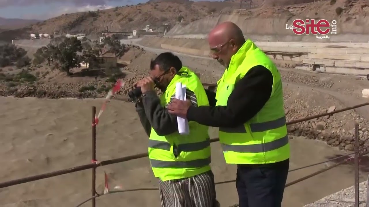 هكذا يبدو سد محمد الخامس بالناظور بعد الأمطار الأخيرة 