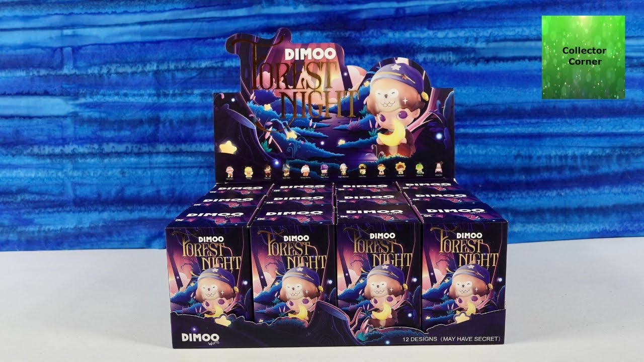 Обзор распаковки фигурки Dimoo Forest Night Pop Mart Blind Box