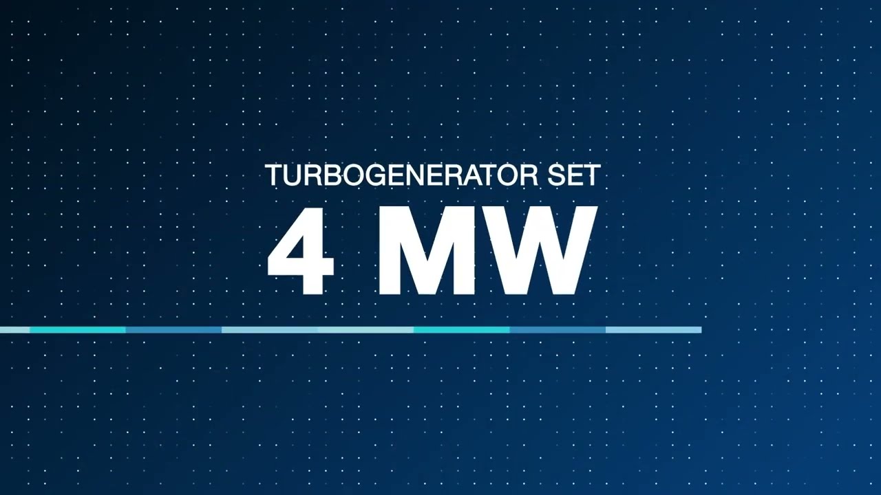 WEG - 4 MW Turbogenerator Set