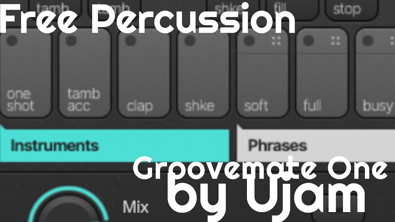 Free Percussion - Groovemate One by Ujam (No Talking)
