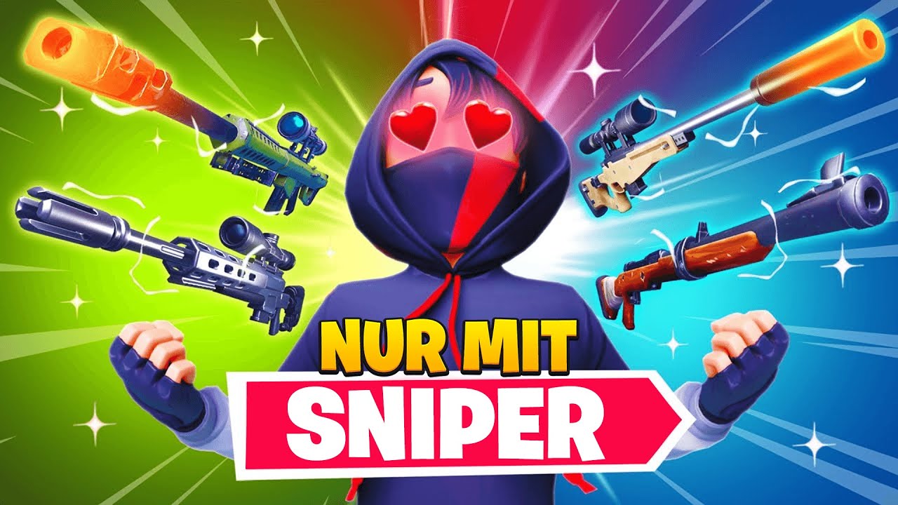Die NUR SNIPER Challenge in FORTNITE!