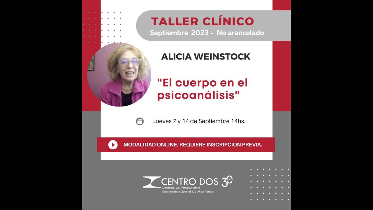 EL CUERPO EN EL PSICOANALISIS 1° ENCUENTRO