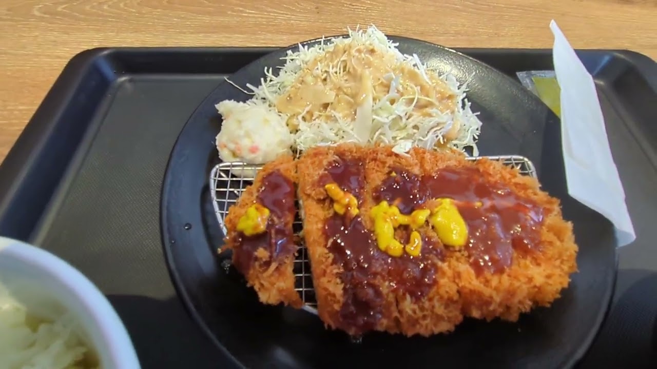 [松屋松の屋新琴似]朝得ロースかつ定食￥550