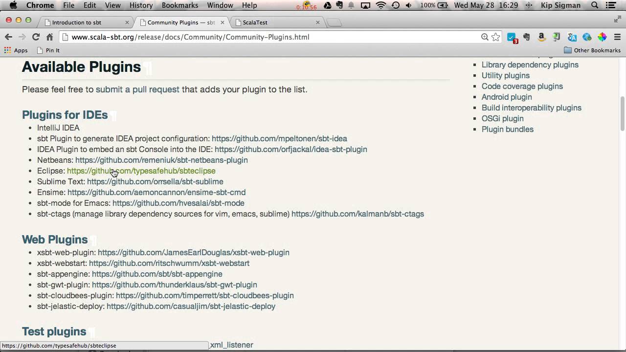 Introduction to sbt