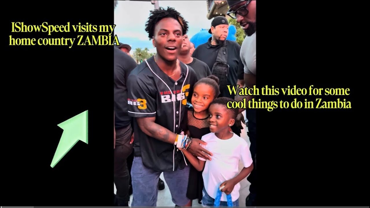 IShowSpeed visits Zambia🇿🇲 . 