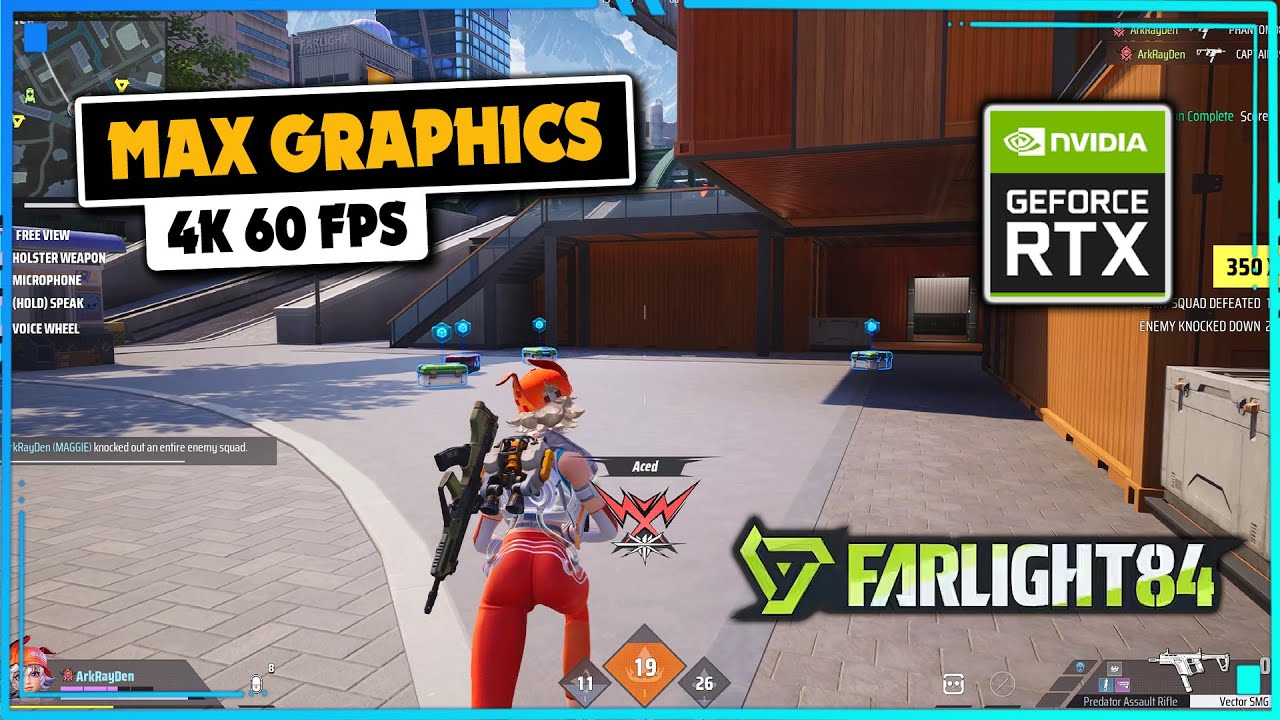 Farlight 84 Gameplay PC Ultra Graphics 4K 60FPS (PEAK settings) | Global Relaunch 2025
