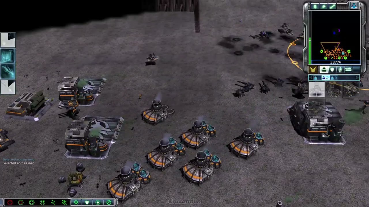 CNC 3 KW Tiberium Dusk v1.27 - Resource Grid Alpha map (First showcase)