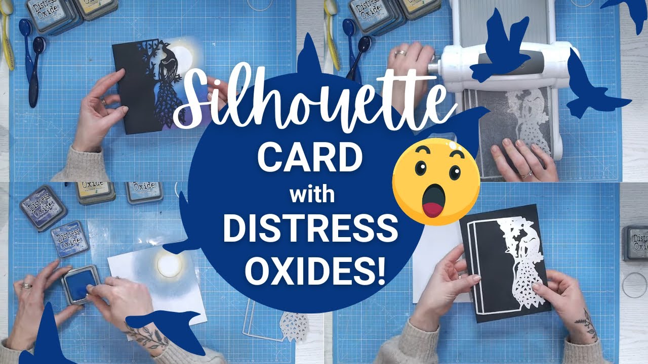 SILHOUETTE Card using your BLENDING INKS!