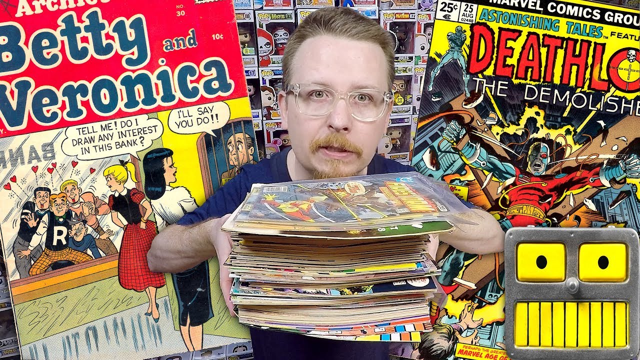Epic Comic Book Collection Haul Mystery Box Unboxing Key Issue Finds Silver Age Bronze Age Gold Age