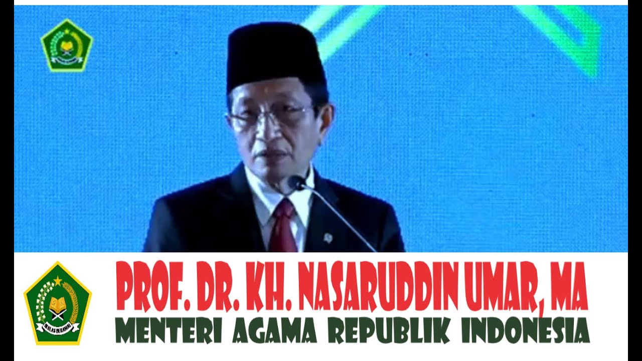 SAMBUTAN MENTERI AGAMA RI. PROF. DR. KH. NASARUDDIN UMAR || MTQ INTERNASIONAL INDONESIA || 2025