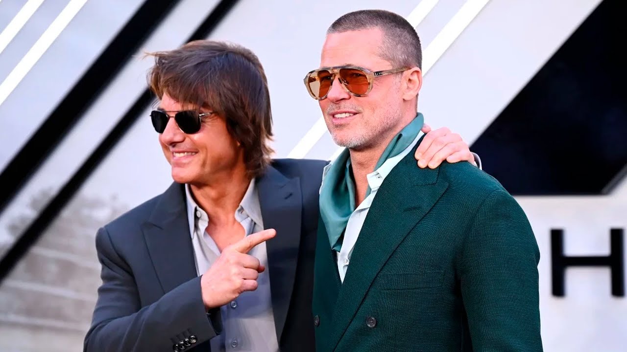 TORMENTA DE FACHA: Brad Pitt y Tom Cruise, juntos en la alfombra roja del estreno de F1, la película