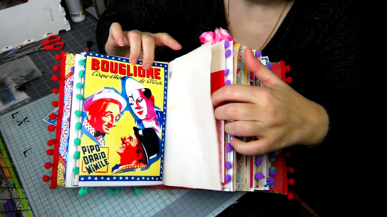 Circus junk journal