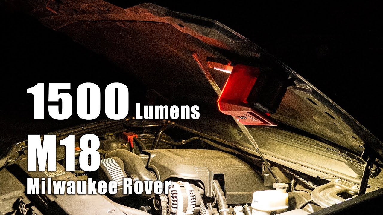 Milwaukee M18 Rover Flood Light LED - Magnetic and Studly