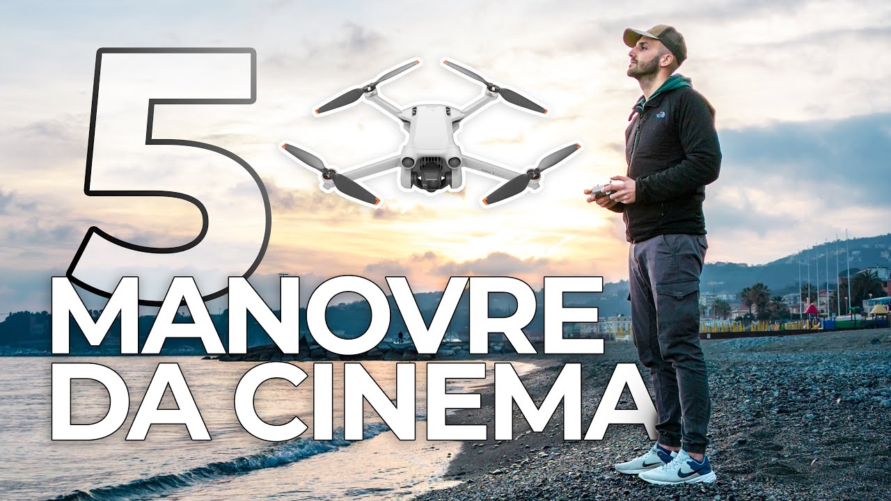 Come girare riprese cinematografiche del mare con il tuo drone in 4K