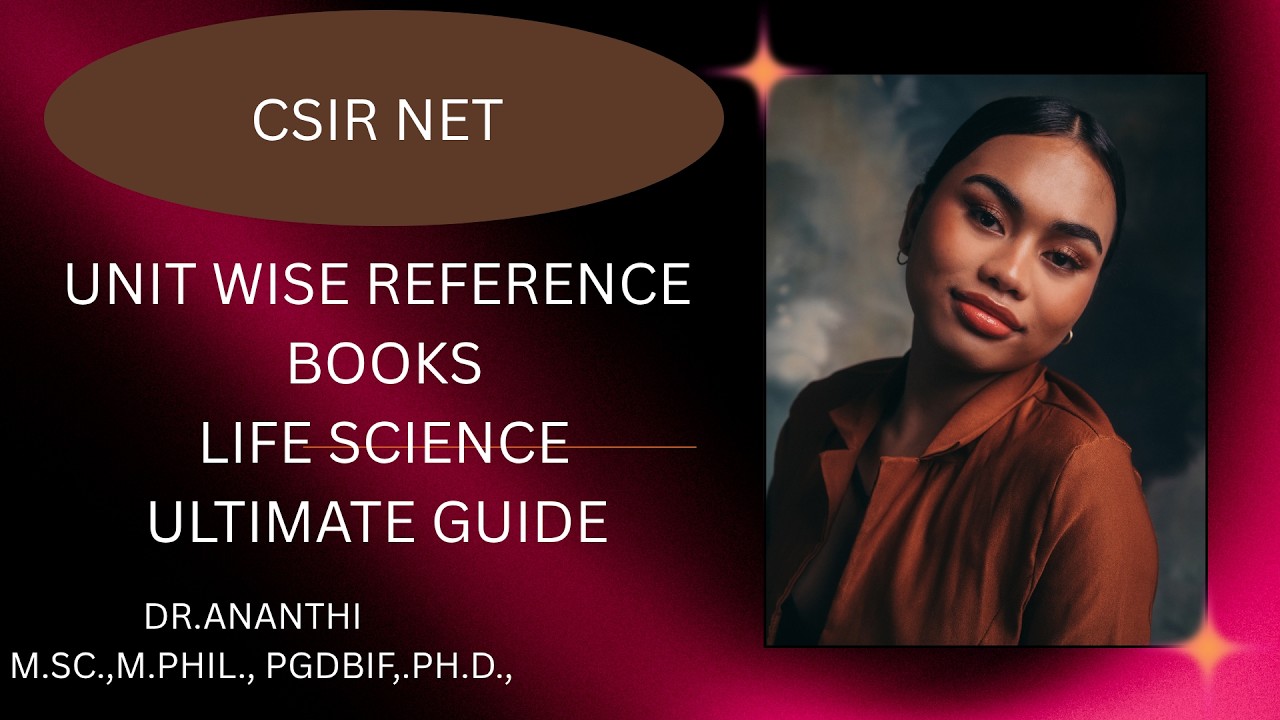 CSIR-NET ULTIMATE GUIDE  Life Sciences 2026 | Only 5 Months Left | Complete JRF Preparation Strategy