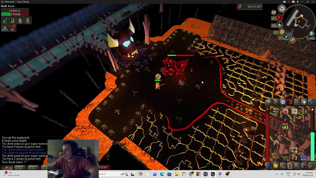 OldSchool Runescape || Trying To Crush Out And Master This Cerberus Slayer Task. ^_^