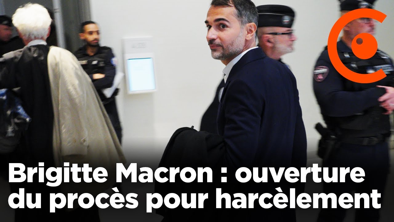 Brigitte Macron : ouverture du procès pour harcèlement de la première dame, femme du président