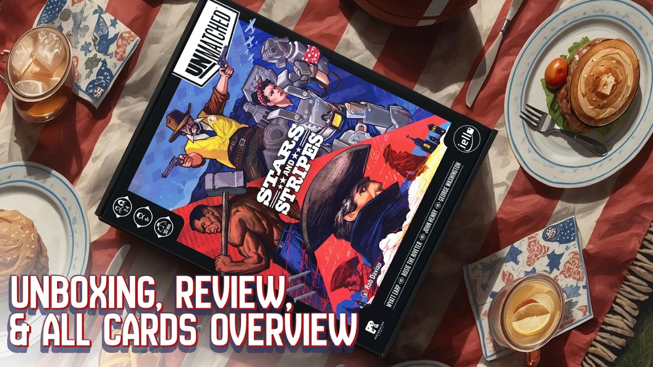 Unboxing the NEWEST Unmatched: STARS and STRIPES!