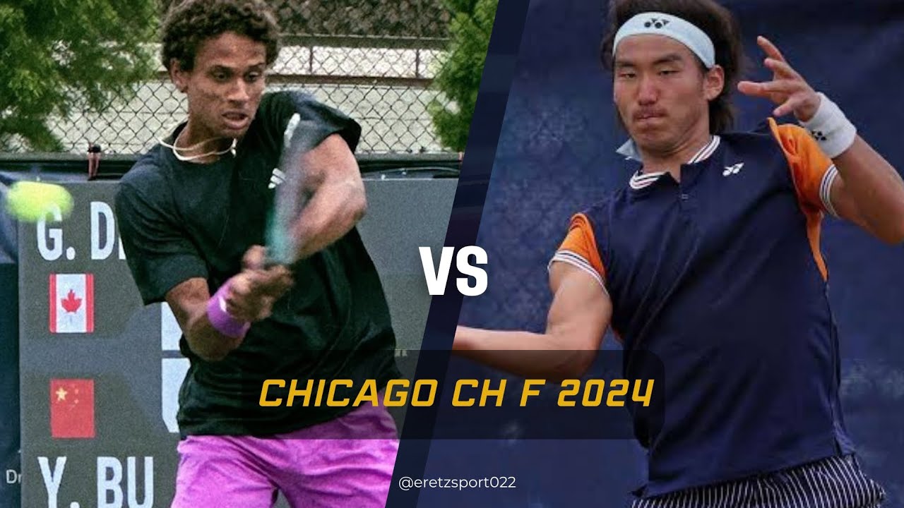 Chicago Challenger 2024 F: Gabriel Diallo [4] vs. Yunchaokete Bu [6] Highlights