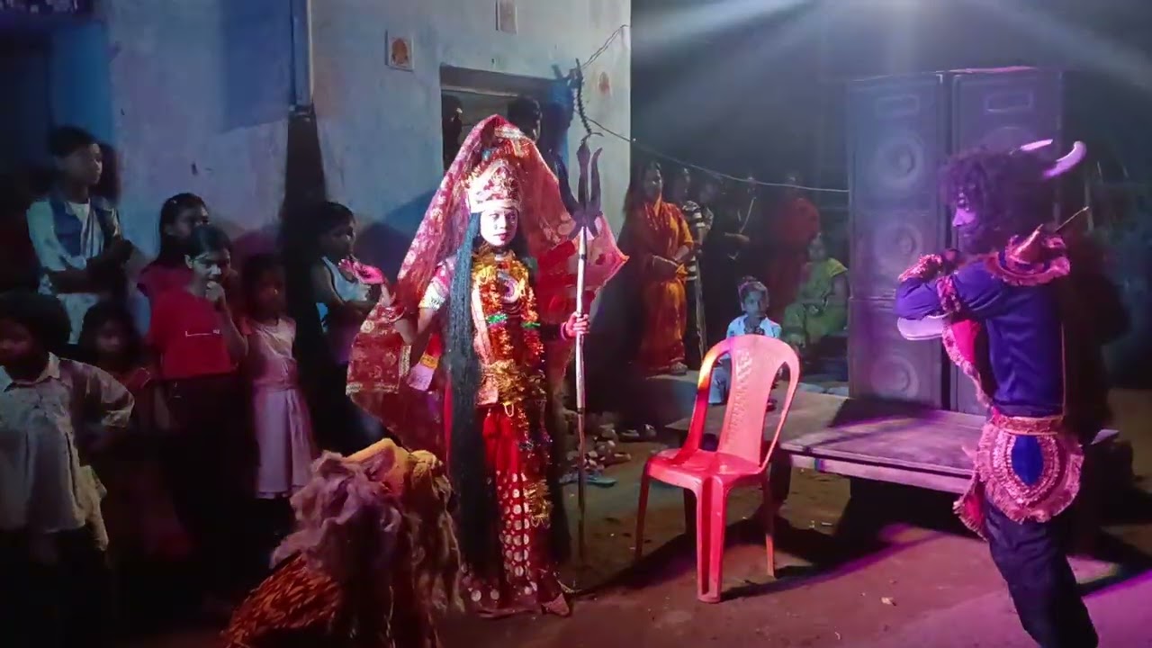 Mahisa sur maa durga yudh 😀 #kalyanpur #ytshorts #youtube #viral #viralvideo #entertainment #india 
