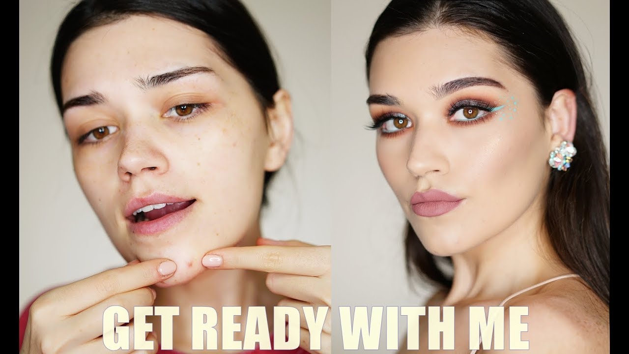 GRWM TESTING NEW MAKEUP