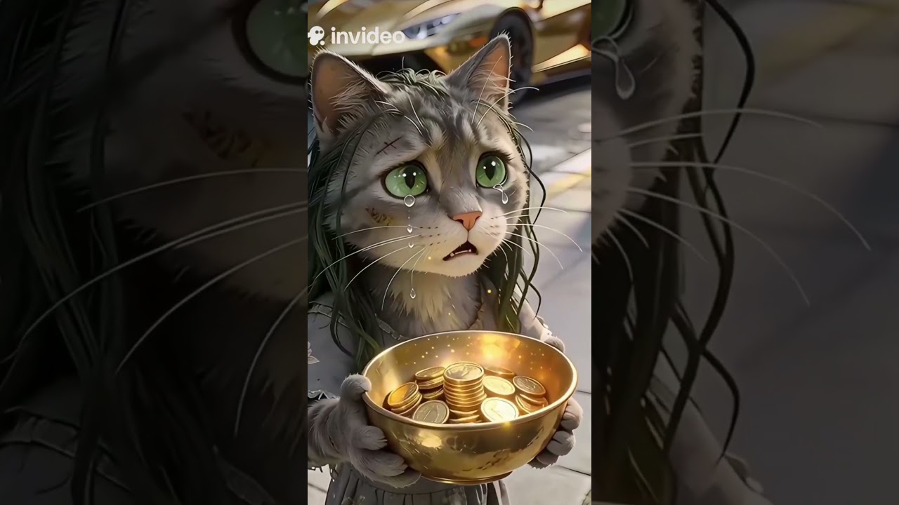When an AI cat becomes rich overnight 😼