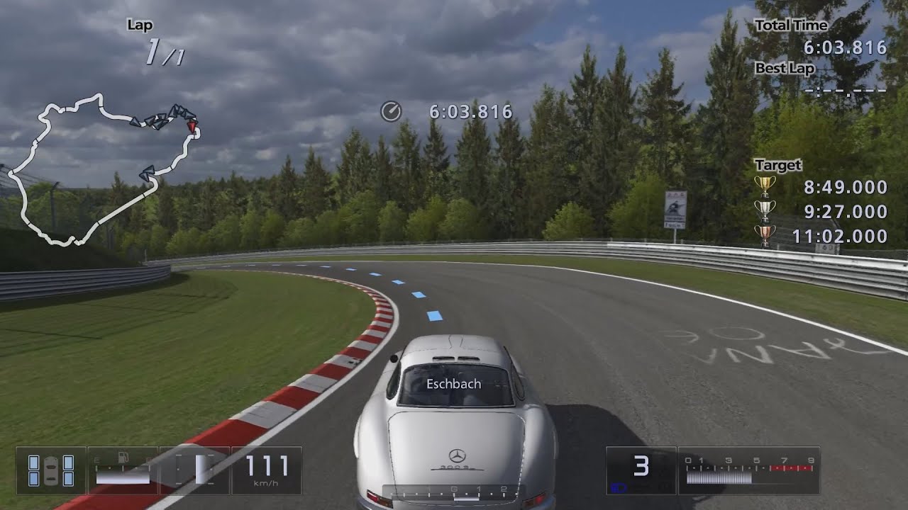Gran Turismo 5 - Playthrough Part 8 - AMG Driving Academy (Beginner/Intermediate) - All Gold Medals!