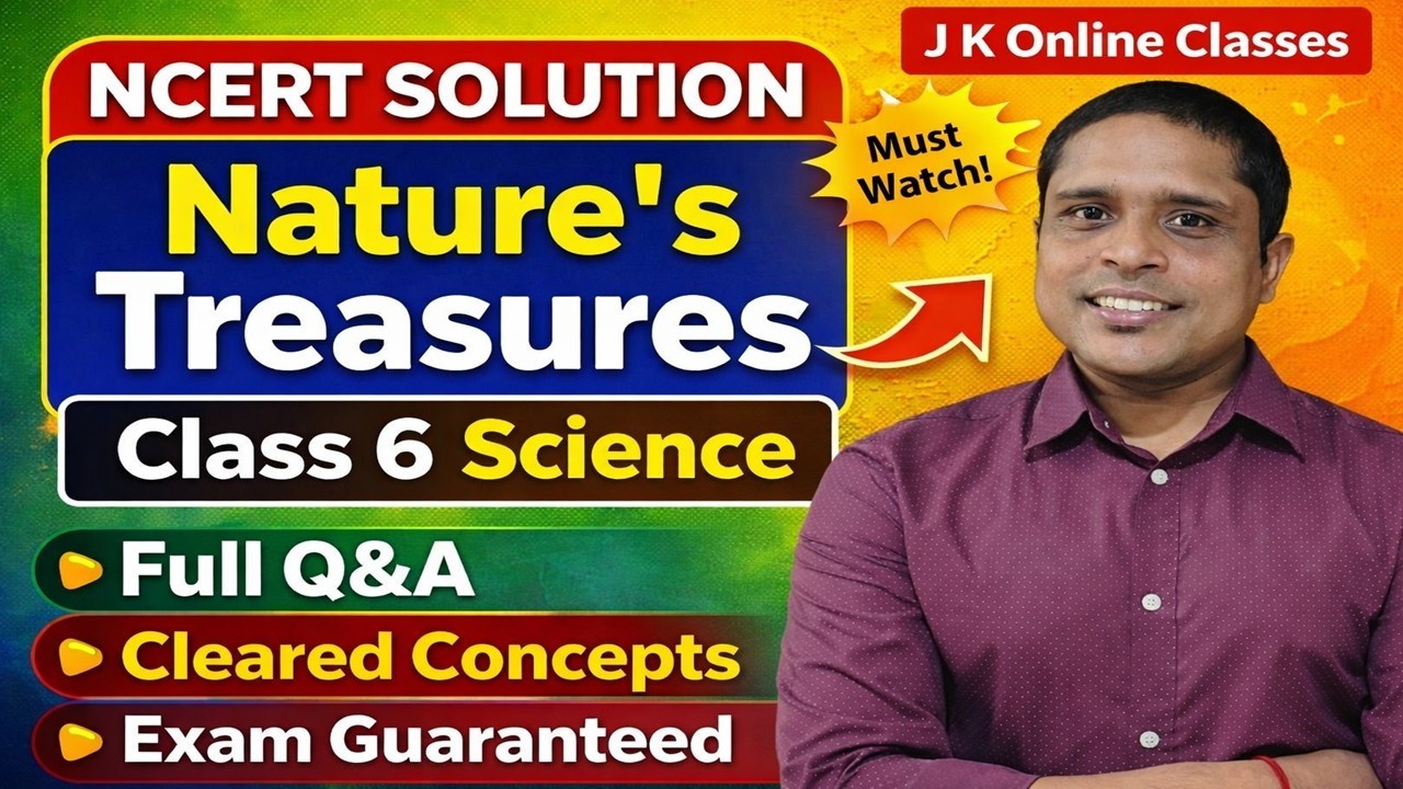 Natures Treasures Question Answer #class6 #science #jkonlineclasses 2025