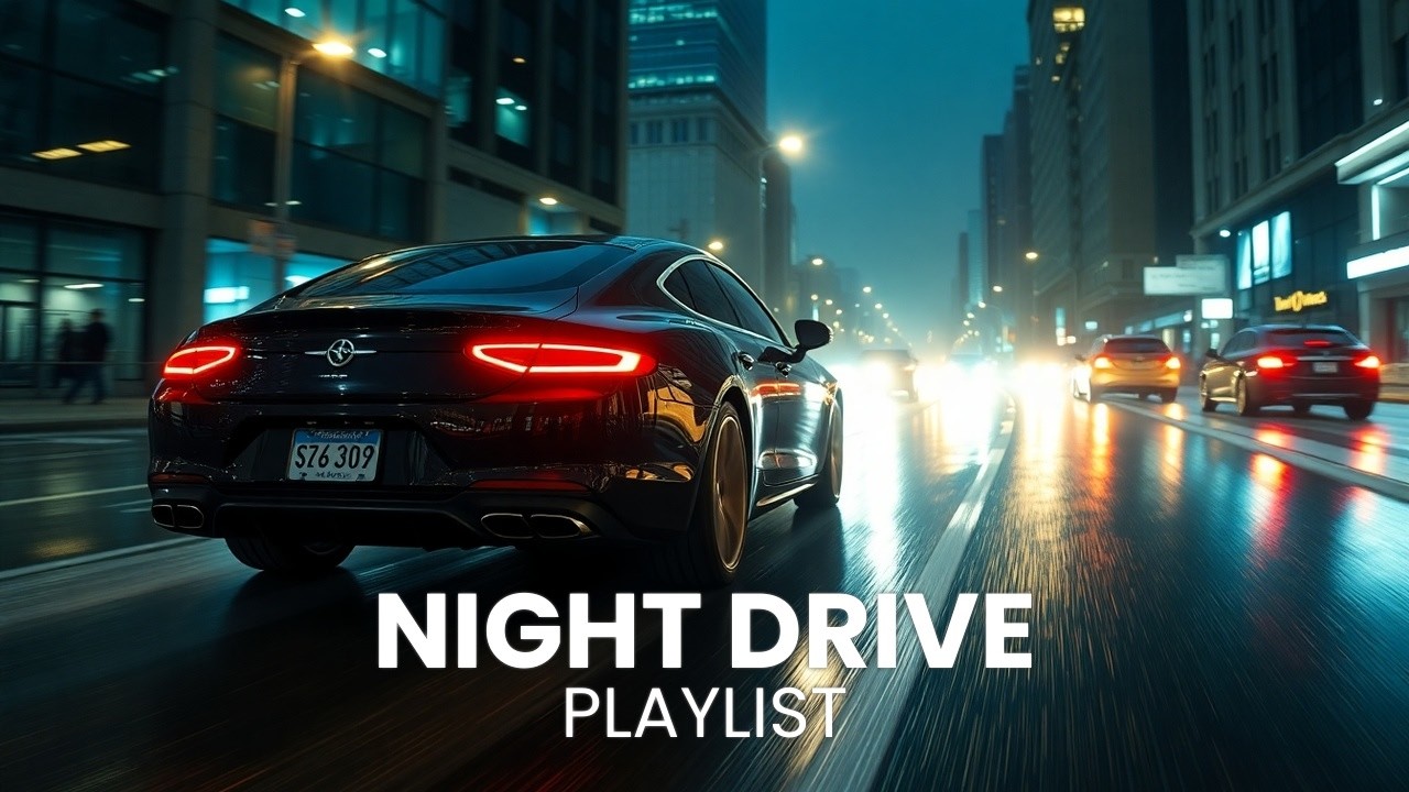 Late Night Urban Cruise With Deep Bass