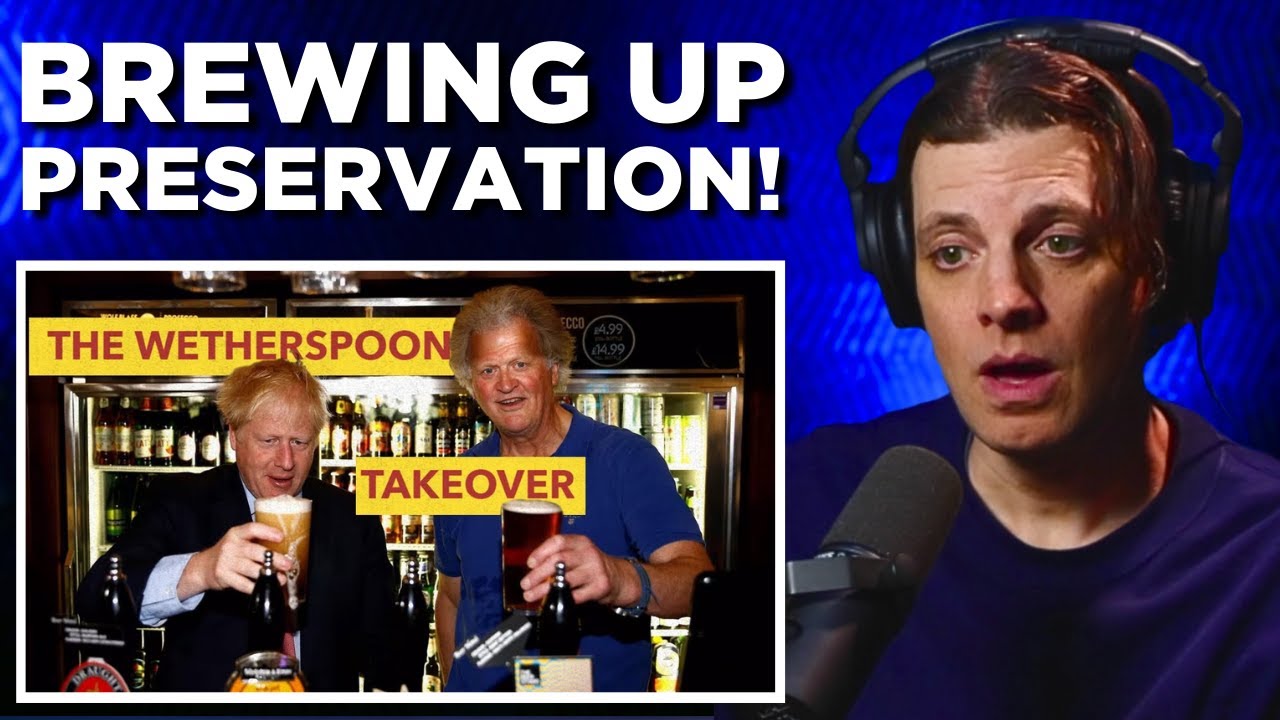 American Reacts to The Genius Design of Wetherspoon Pubs!