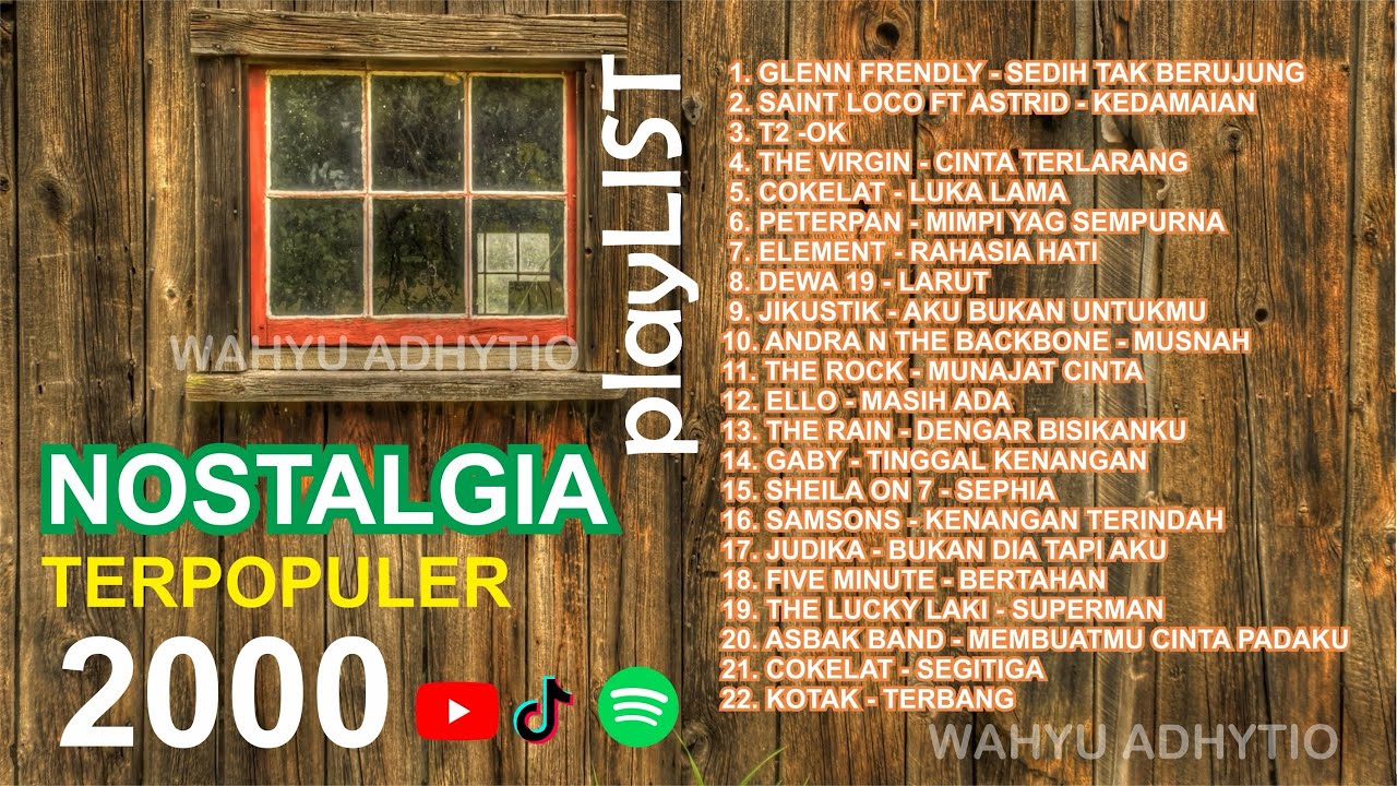 Lagu Nostalgia Terpopuler 2000an | Sedih Tak Berujung | Mimpi Yang Sempurna | Rahasia Hati | Sephia