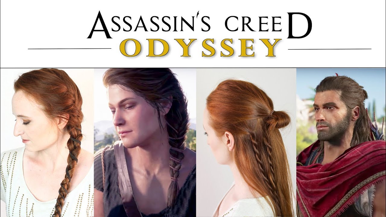 Hair Tutorial for Assassin's Creed Odyssey - Kassandra & Alexios