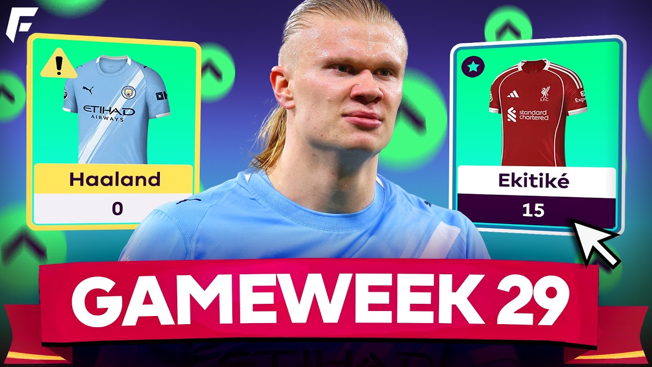 HAALAND INJURED! ⚠️ FPL GW29 TRANSFER PLANS ✅ TEAM SELECTION ✍️