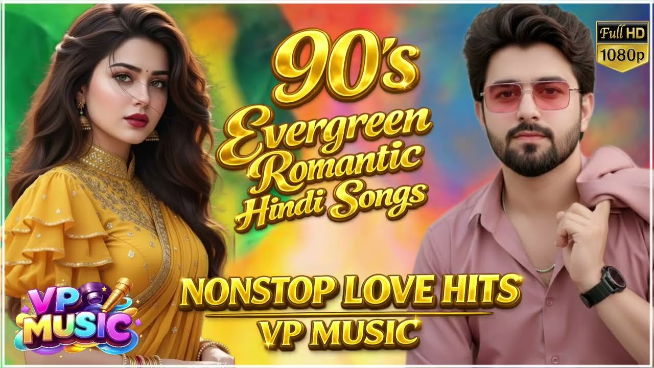 90s Evergreen Romantic Songs Nonstop ❤️ Hindi Love Songs | Old Bollywood Melody |  #90s #musicvideo