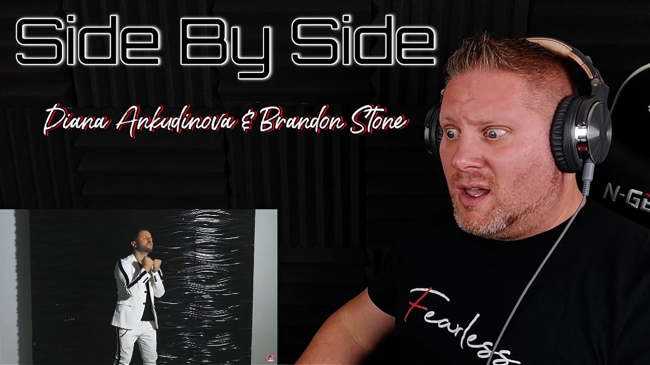 FIRST TIME REACTION to Side By Side – Diana Ankudinova & Brandon Stone (Official music video)