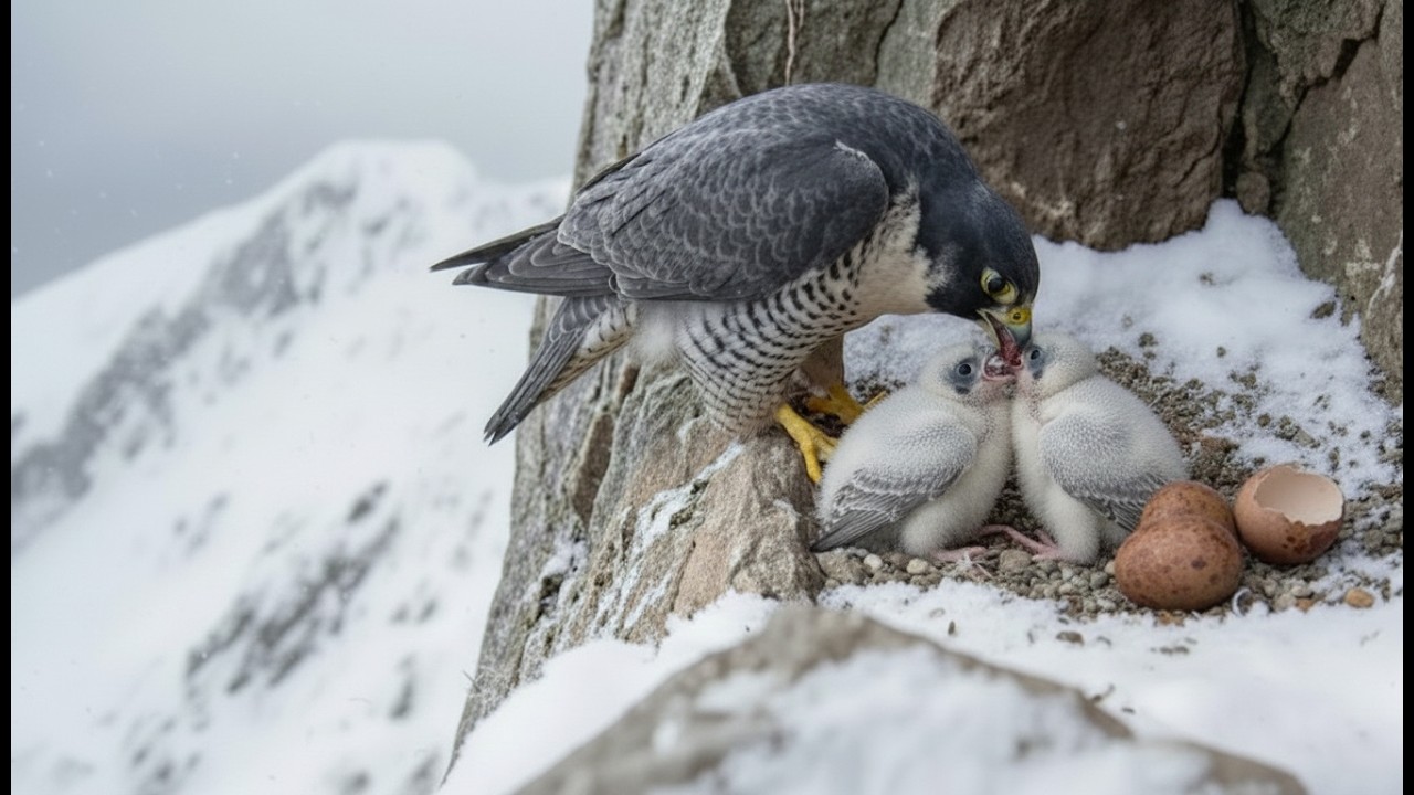 Сапсан: 120 дней от яйца до выживания