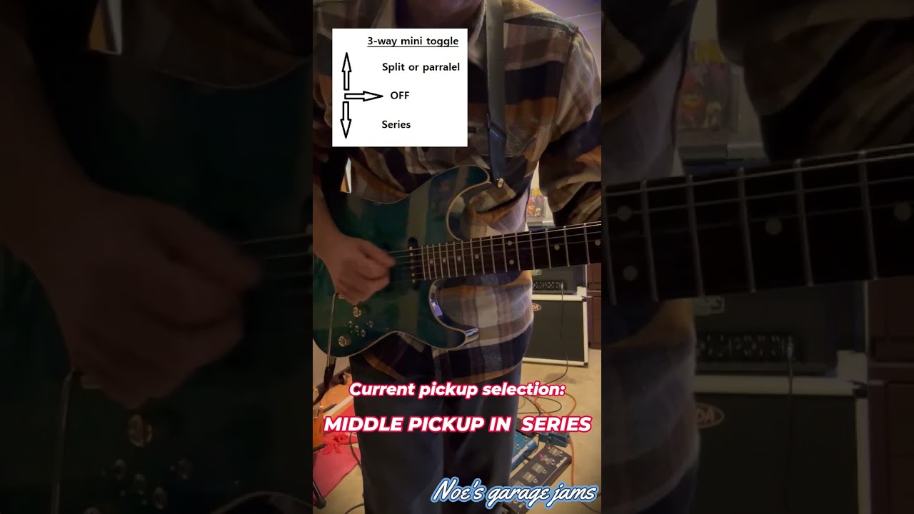 Tom Anderson Switcheroo Pickup Switching system - SIMPLEST DEMO!