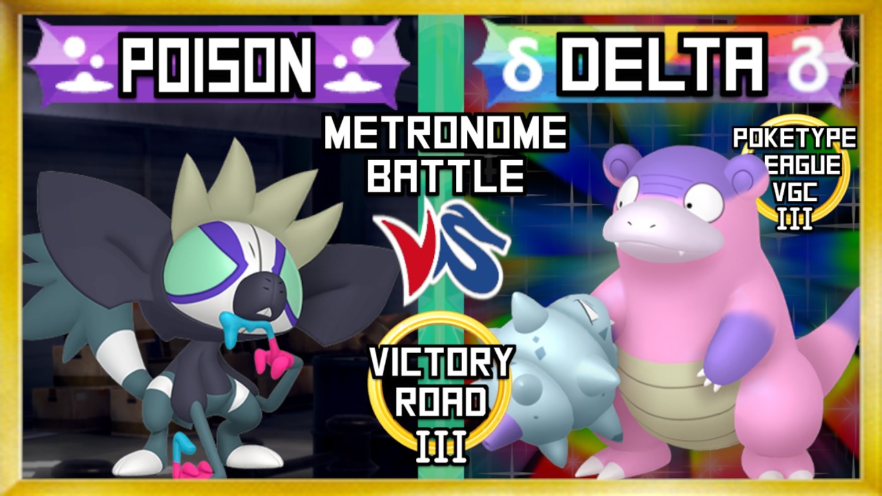 Ядовитые типы против дельта-типов! Кто победит в этой битве в Pokemon METRONOME? | PokeType Leagu...