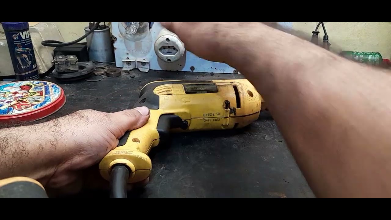 Troca de interruptor furadeira DEWALT  d502  modelo novo