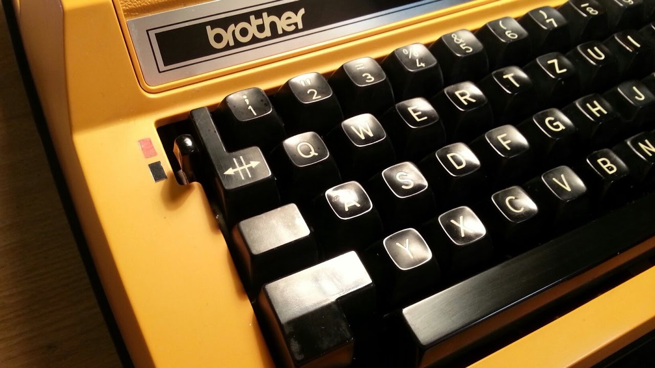 Schreibmaschine Brother electric 3600 пишущая печатная машина.